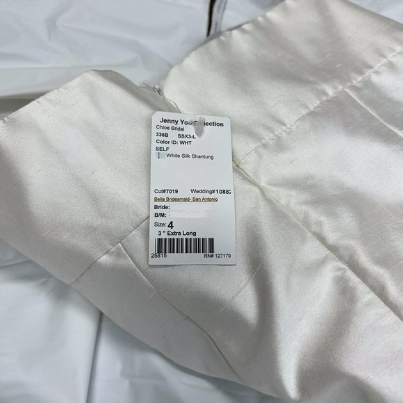 Jenny Yoo Strapless Wedding Dress - Picture 8 of 11